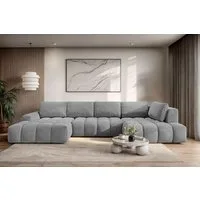OTTO home Wohnlandschaft AZITA U-Form, Breite 363 cm - OTTO. Verlässliche Qualität., wahlweise als Schlafsofa mit Bettkasten, Bubble-Optik