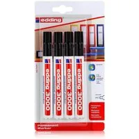 edding Permanentmarker edding 3000 Permanent Marker 4er schwarz Spitze 1,5-3mm wasserfest (1e