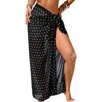nsihing Pareo Strandtuch Damen Pareo, Transparent mit Blumenmuster