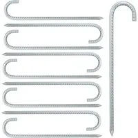 relaxdays Zelthering XL Bodenanker 10er Set