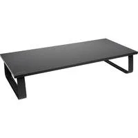 Extrabreiter Monitorstand, Halterung schwarz