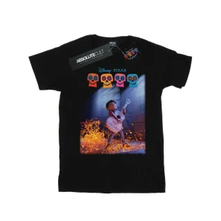 Disney - "Coco Miguel Playing Guitar" T-Shirt für Herren (Schwarz)