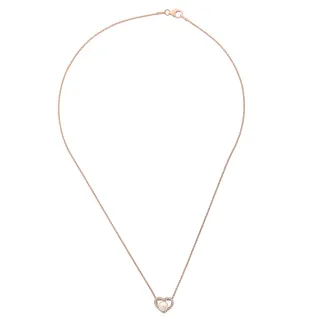 Orphelia 'Alberte' Damen Kette aus 925er Sterlingsilber mit Anhänger - Rosé ZH-7233/RG