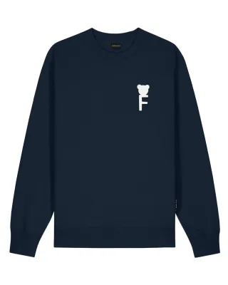 baron filou - Pullover - Chenille F blau - Gr. - S