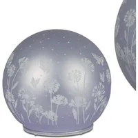 formano Tischleuchte Blumenwiese, LED, mit Timerfunktion, Lila, Blumenwiese, H: cm