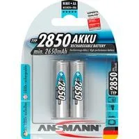 2850mAh, Akku blau, 2x AA (Mignon)