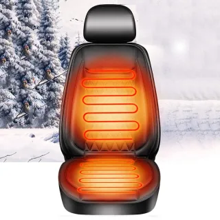 12-24V Universal Single Car Seat Heated Cushion Electric Heating Pad Winter Seat Warmer Cover Car Heating Pad