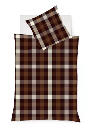 fleuresse Bettwäsche "Lech 3742" 3 Stk. Edelflanell, Baumwolle, in Gr. 135x200, 155x220, 200x200cm