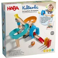 Haba Kullerbü Kugelbahn Step-By-Step Spielbausteine, Bausteine Set, Bauklötze, Building Blocks