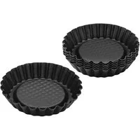 Zenker Obstkuchenform Zenker Torteletts BlackMetallic 10 cm, 6 Stück