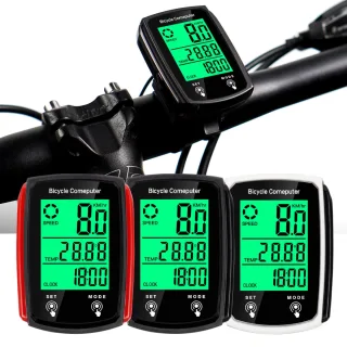 XANES Bicycle Computer LCD Digital Wired Cycling Computer Speedometer Bike Speed Odometer With Backlight bike Accessorie