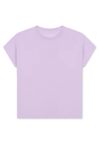 SCHIESSER - Shirt kurzarm Rundhals orchid - Gr. - 44