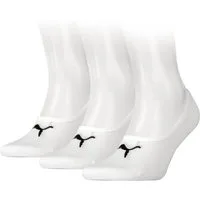 PUMA Füßlinge PUMA UNISEX FOOTIE 3P (3-Paar, 3 Paar) NoShow Socks, atmungsaktiv, elastisches Bündchen