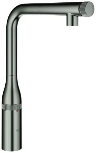 GROHE SPT-Batterie Essence Smart Control 31615 azb. Spülbrause hard graphite geb., 31615AL0 31615AL0