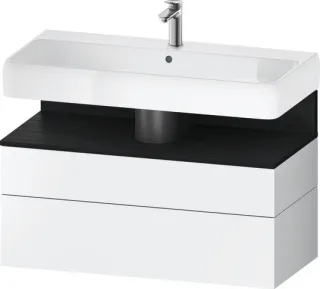 Duravit Qatego Waschtischunterbau wandhängend Weiß Matt 990x470x590 mm - QA4395016180000 QA4395016180000
