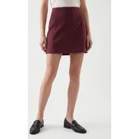 Vero Moda Minirock VMFORTUNEALLISON HW SHORT SKIRT GA NOOS Kunstfaser