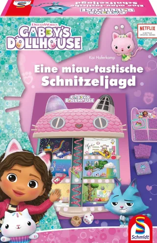 Schmidt Spiele 40655 - Gabby's Dollhouse: Eine miau-tastische Schnitzeljagd