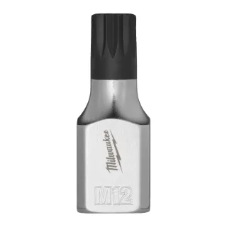 Milwaukee Innenzwölfkant Bit-Steckschlüsseleinsatz metrisch 3/8" M12 - 4932500490
