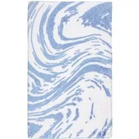 Egeria Badematte Marble, Höhe 10 mm, rutschhemmend beschichtet, fußbodenheizungsgeeignet, Baumwolle, rechteckig