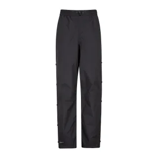 Mountain Warehouse Womens/Ladies Downpour Waterproof Trousers (Schwarz)