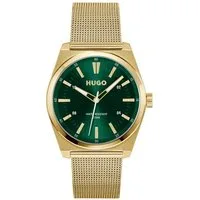 HUGO Quarzuhr #ARK 1530441, Armbanduhr, Herrenuhr, Edelstahlarmband, analog