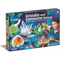 Clementoni® Experimentierkasten Galileo Lab Kristalle und Edelsteine züchten Deluxe-Edition