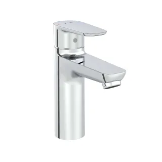 VitrA Flow Soft Einhebel-Waschtischmischer Höhe 17 cm Einlochmontage Chrom,A43009EXP A43009EXP