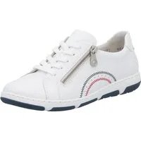 Rieker Sneaker, Schnürschuh, Halbschuh, Freizeitschuh mit weichem Schaftrand