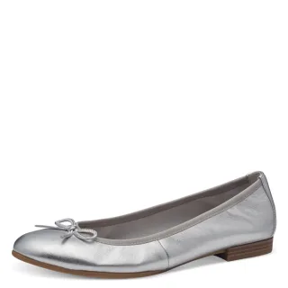 Tamaris - Da.-Ballerina silver - Gr. - 36