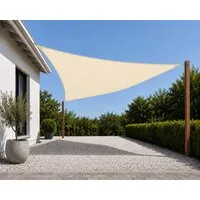 heimtexland Sonnensegel Sonnenschutz Segel wetterfest Dreieckig, (Typ935), Dreieckssegel UV-Schutz für Garten Carport Terrasse