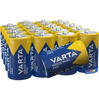 VARTA Batterien D Mono, 20 Stück, Industrial Pro, Alkaline Batterie, 1,5V Batterie, (1 St)