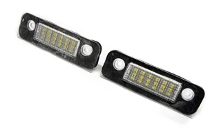 2x LED PREMIUM Kennzeichenbeleuchtung SMD für Ford Fiesta 5 6 V VI Fusion Mondeo II 2