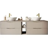 Lookway Badmöbel-Set MIRA III 140 cm, 140x50x46 cm