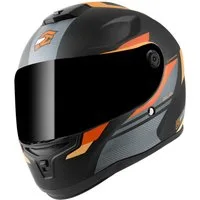 FC-Moto Motorradhelm FF114B Zeron Helm, vorbereitet für Pinlockscheibe,herausnehmbares Innenfutter