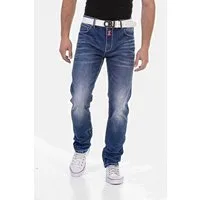 Cipo & Baxx 5-Pocket-Jeans Jeans im klassischen 5-Pocket-Style, CD704