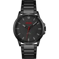 HUGO Quarzuhr #FIRST 1530187, Armbanduhr, Herrenuhr, Mineralglas, Edelstahlarmband