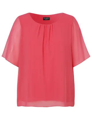 VIA APPIA DUE - Bluse Rundhals 1/2 Arm wassermelone - Gr. - 50