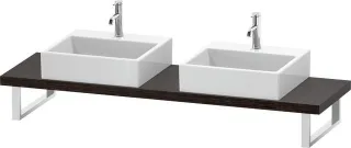 Duravit L-Cube Konsole Eiche dunkel gebürstet Matt 800x480x45 mm - LC101C07272 LC101C07272