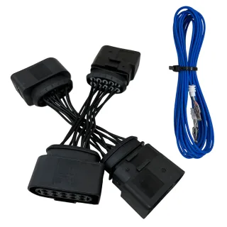 Scheinwerfer Adapter Kabel SET FACELIFT UMBAU von T5 auf T5.1 T5.2 / T6 / Passend für VW T5 2003-2009