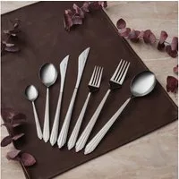 Karaca Besteck-Set Karaca Rebellion Besteckset 84-teilig aus Edelstahl, Silber