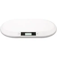 Clanmacy Personenwaage Babywaage Tierwaage Kinderwaage bis 20kg led Digitalwaage Kinderwaage