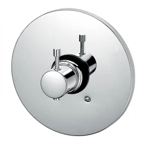 KAJA-Ipuri Thermostat-Fertigmont.-Satz f. Einbaukörper ohne Absperrung, chrom 34562-C