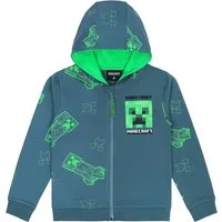 Minecraft Kapuzensweatshirt MINECRAFT Kapuzen Sweatshirtjacke Jungen+Mädchen 6-12Jahre Minecraft Kinder Sweatshirtjacke Pullover
