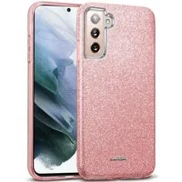 CoolGadget Handyhülle Glitzer Glamour Hülle für Samsung Galaxy S22 6,1 Zoll, Slim Case mit Glossy Effect Schutzhülle für Samsung S22 Hülle