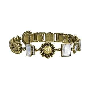 konplott - Armband - Lost and Found braun