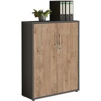 BMG Möbel Aktenschrank Office Edition (ideal für Aktenordner) 3 OH, abschließbar, Hochglanz lackiert oder matt