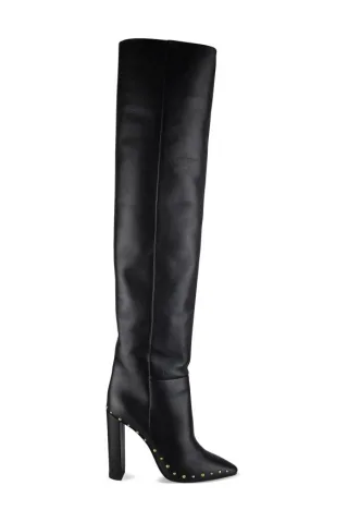 Saint Laurent Stiefel 76 Schwarz