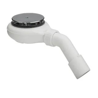 VitrA Tempoplex Ablaufgarnitur G634100 Ø 9 cm, Abgang waagerecht, für Duschwannen