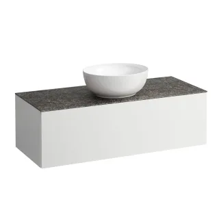 LAUFEN Waschtischunterschrank und Waschtischplatte ALESSI 500x1200x370 H4323110979901