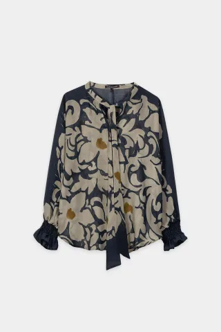 Luisa Cerano - Blusen / Hemden Weiblich tinted blue/multi - Gr. - 36